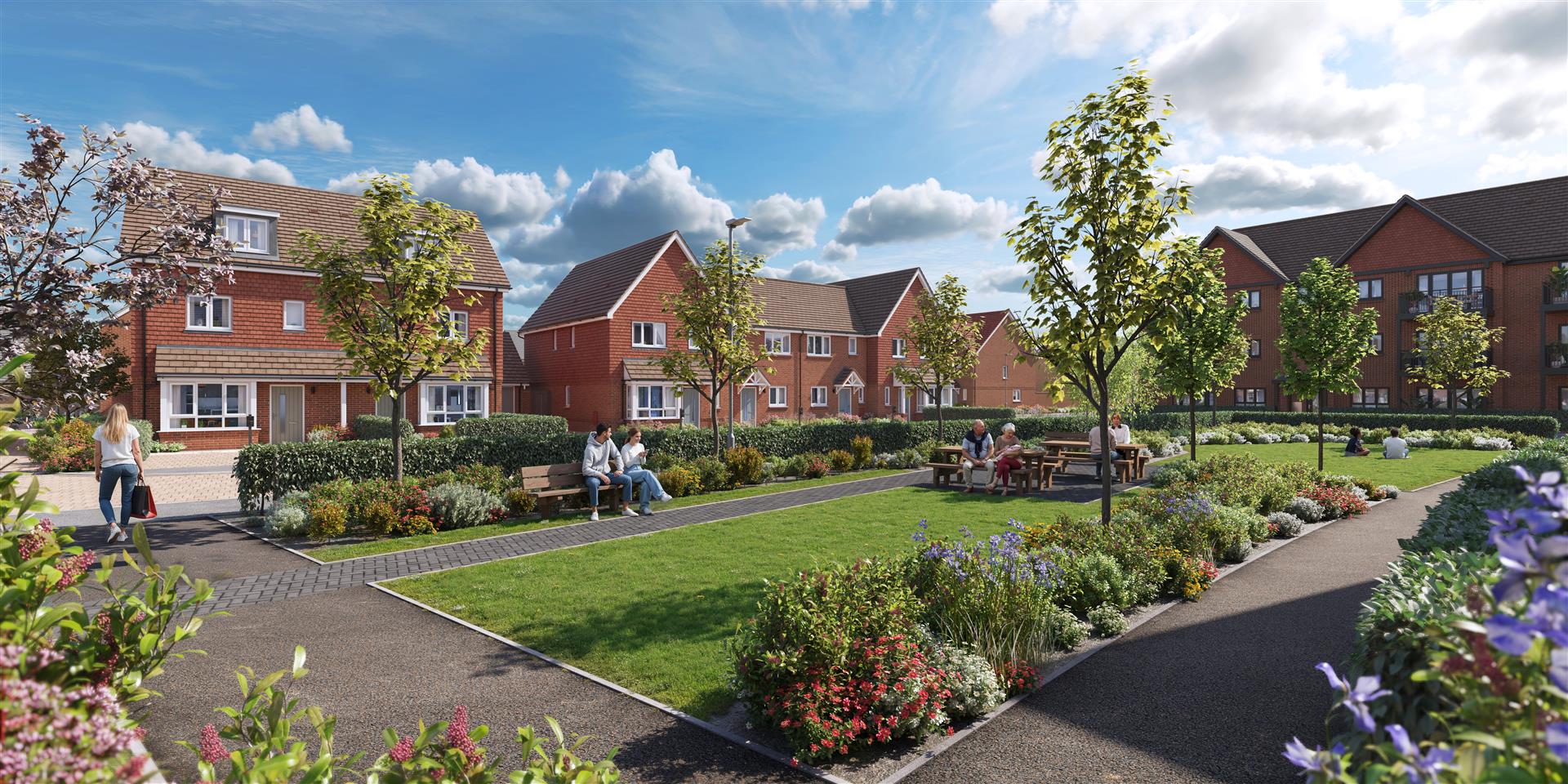 Phase one, plot 6 & 7, Eastbrook Village, Milton Keynes